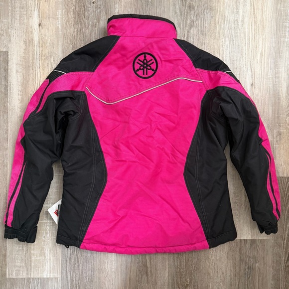 Yamaha Women’s Vibrant Pink Snowmobile Winter Jacket-size 8 *NEW w tags* - Picture 10 of 10